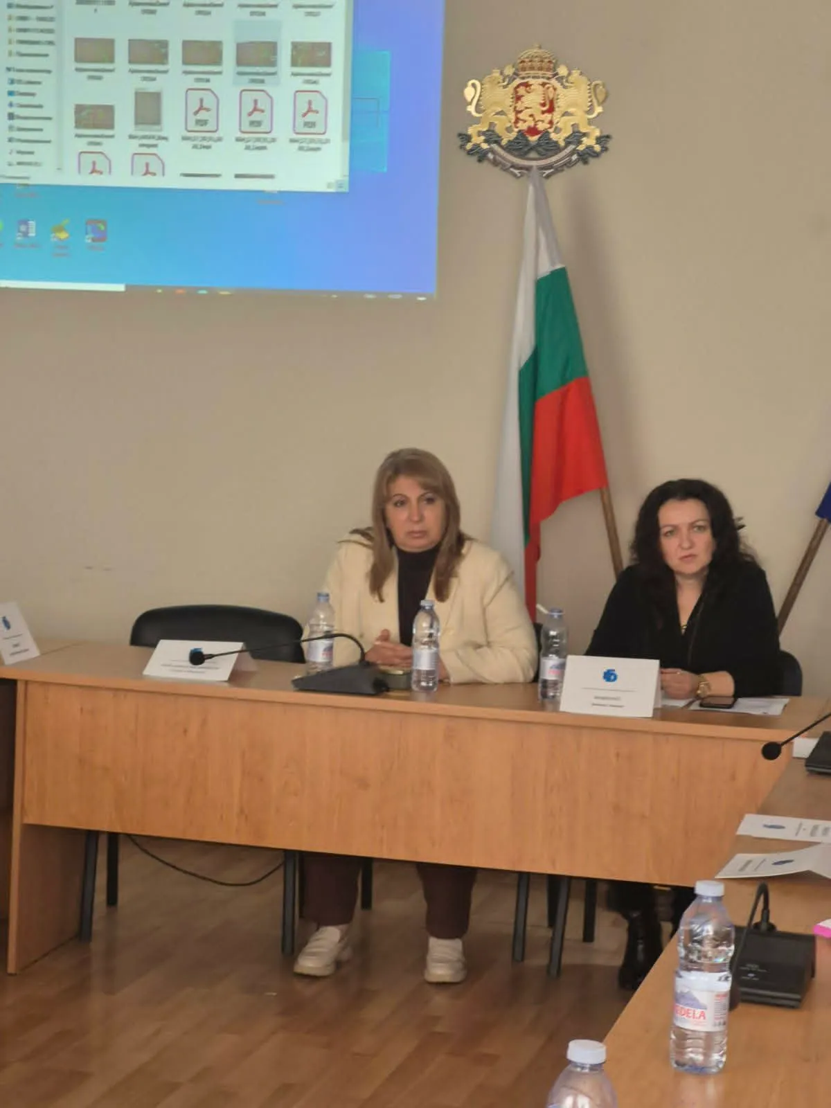Лектор по време на институционалния форум